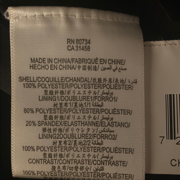 BCBGMAXAZRIA gold and black mesh size 6 dress - Picture 9 of 9